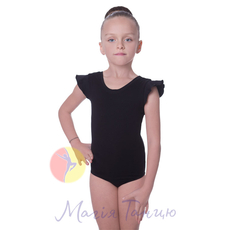 Купальник трико для танців чорного кольору, фото 1