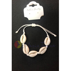 Браслет мушлі каурі для трайбла, фото 1