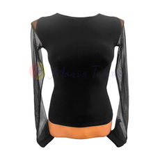 Блуза для бальних та латиноамериканських танців, фото 1