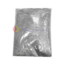 Пил, порошок блискучий для сцени  срібний (100 гр)