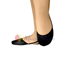 Получешки для танців та гімнастики чорні, фото 1