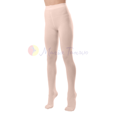 Колготки для танців та балету рожеві персикові TULONI виробництва Італія, фото 3