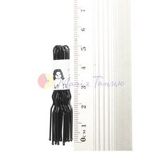 Шпилька для волосся чорна 5 см., фото 1