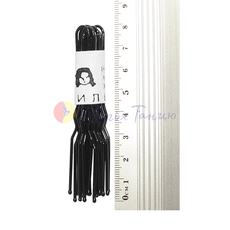 Шпилька для волосся чорна 8 см., фото 1