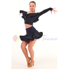 Спідниця для бальних латиноамериканських танців, фото 1