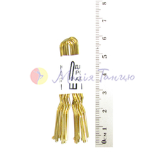 Шпилька для волосся золота 6 см, фото 1