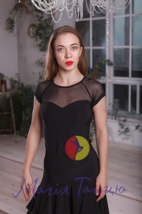 Блуза з сіткою на грудях без рукавів, фото 5