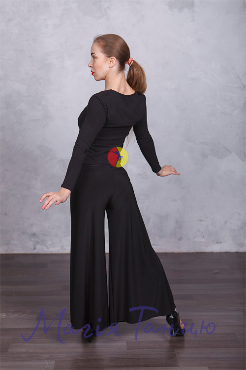 Брюки жіночі для бальних танців стандарт, фото 9