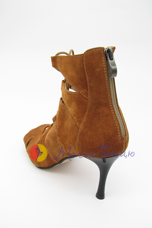 Туфли для Хай Хилс Ника коричневые, фото 2