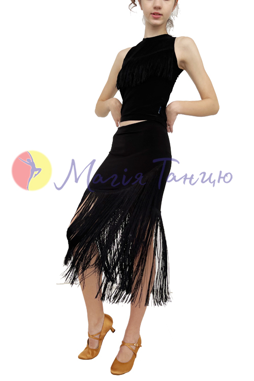 Блуза топ з бахромою без рукавів, фото 5