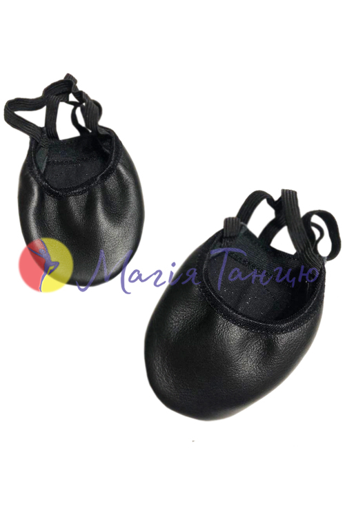 Получешки для танців та гімнастики чорні, фото 3