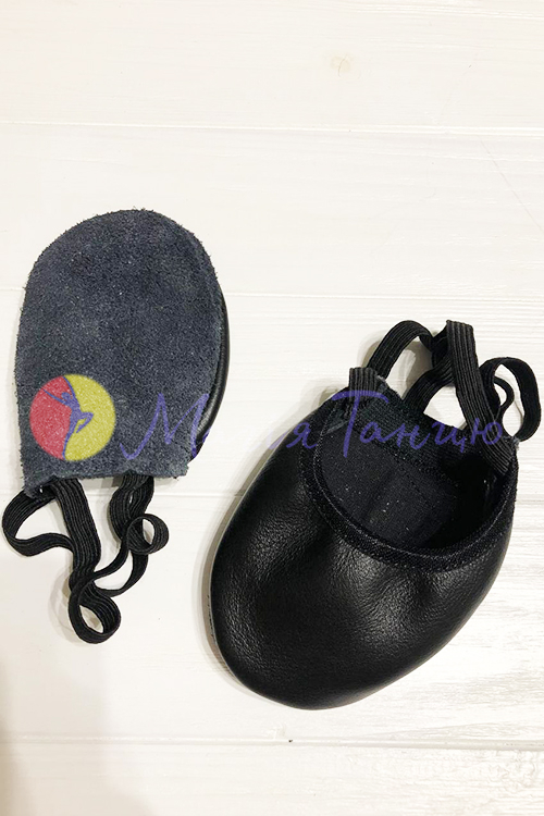 Получешки для танців та гімнастики чорні, фото 4