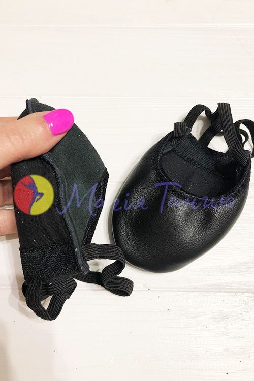 Получешки для танців та гімнастики чорні, фото 5