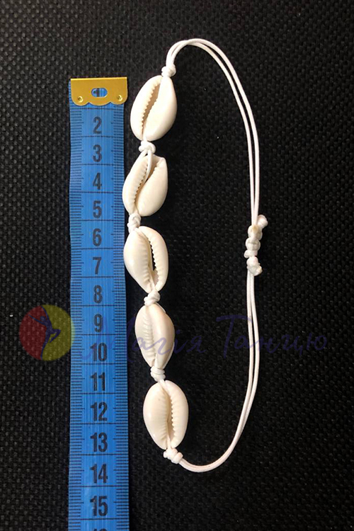 Браслет мушлі каурі для трайбла, фото 2