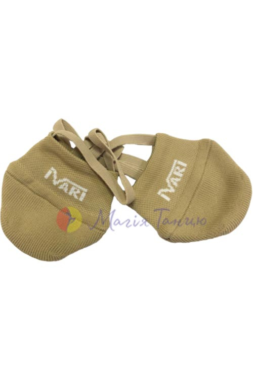 Напівшкарпетки напівчешки напівносочки тілесні в'язані IVARI, фото 3