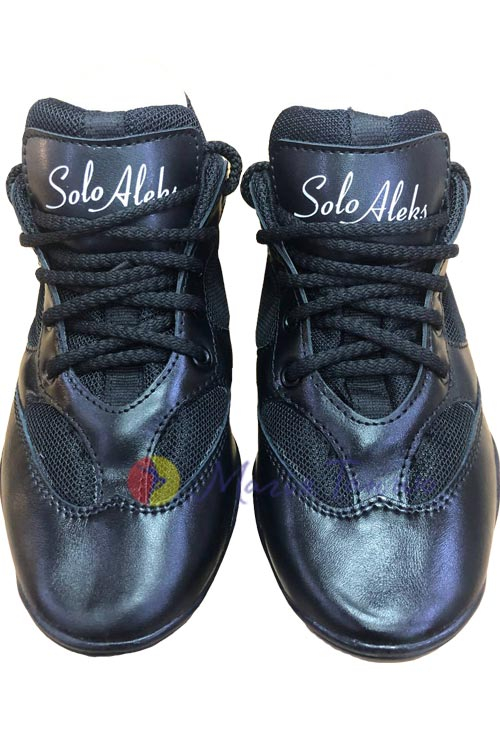 Снікера кросівки SOLO ALEKS низькі чорні, фото 2