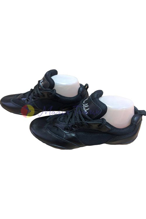 Снікера кросівки SOLO ALEKS низькі чорні, фото 5