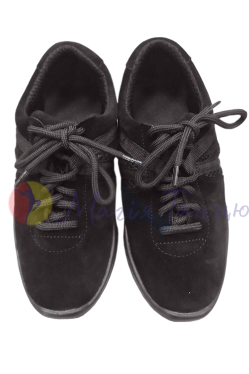 Кросівки для танців замшеві низькі чорні Fenist, 211, фото 2