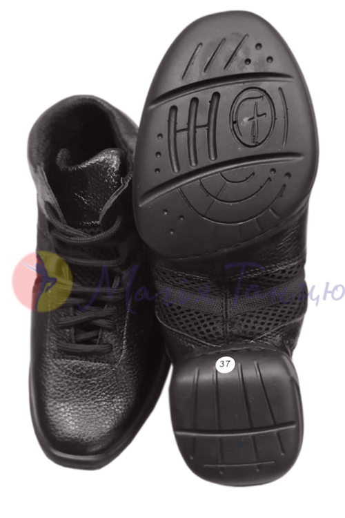 Снікера, кросівки танцювальні Fenist шкіряні високі, 220, фото 3