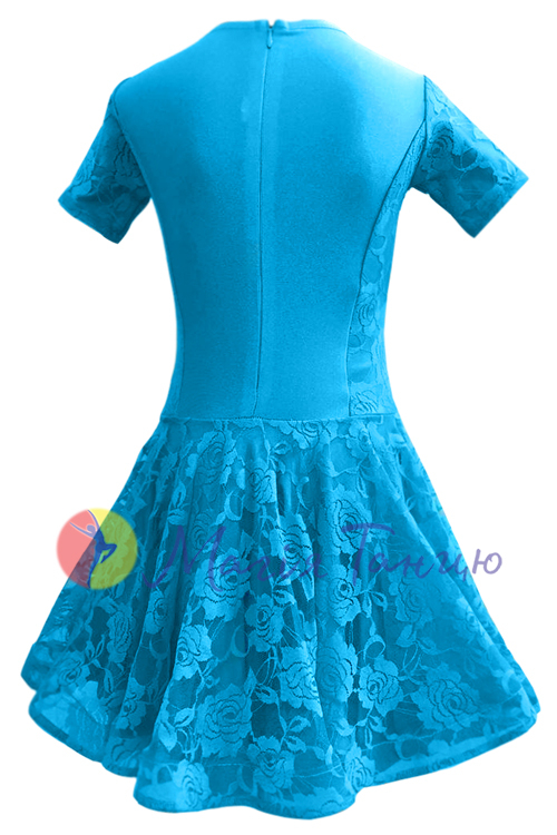 Бейсик рейтингова сукня для бальних танців, фото 3