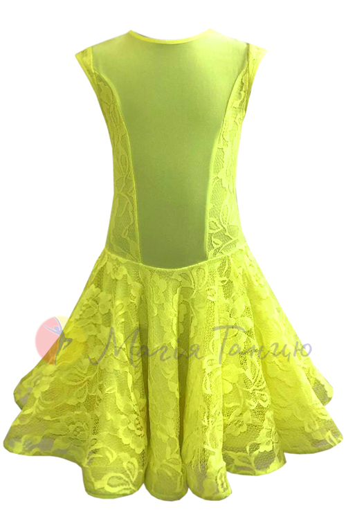 Бейсик рейтингова сукня для бальних танців, фото 4