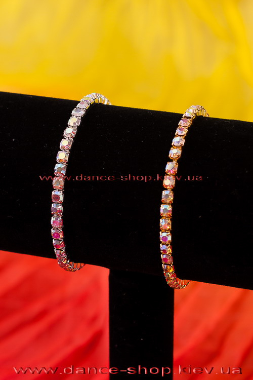 Браслет для бальних танців зі стразами, фото 1