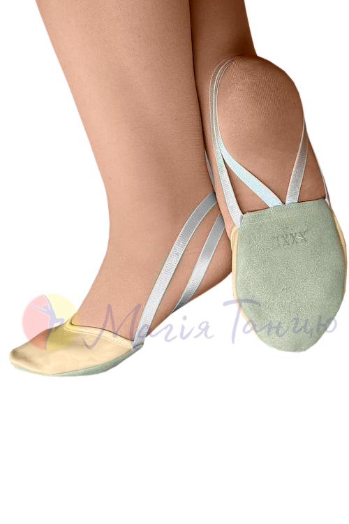 Получешки для гімнастики DipSi бежева шкіра, фото 2