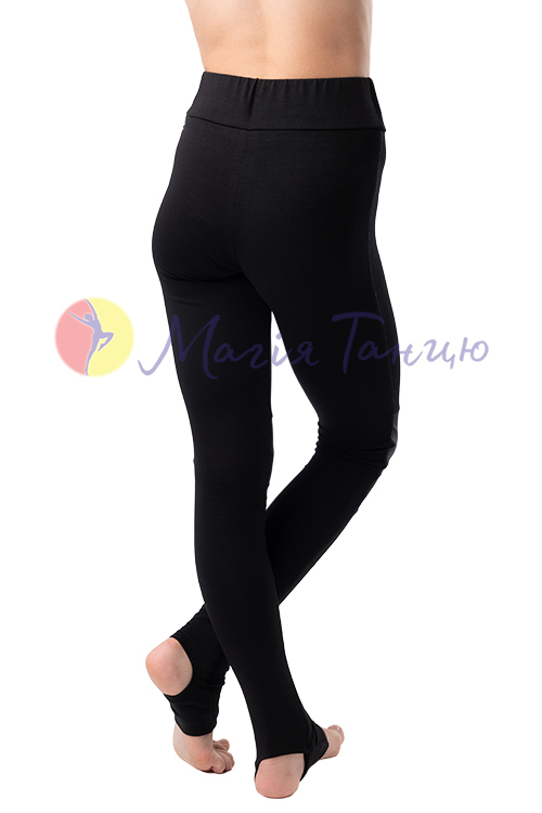 Лосини для гімнастики та хореографії з посиленим наколінником, фото 3