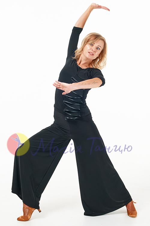 Брюки жіночі для бальних танців стандарт, фото 6