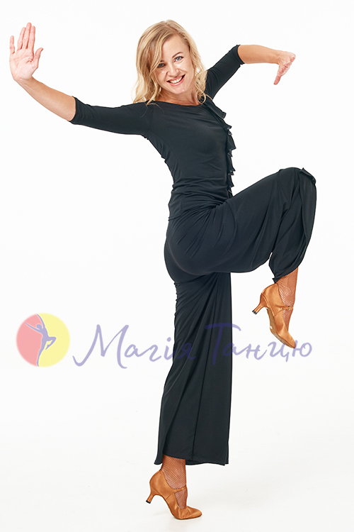 Брюки жіночі для бальних танців стандарт, фото 7