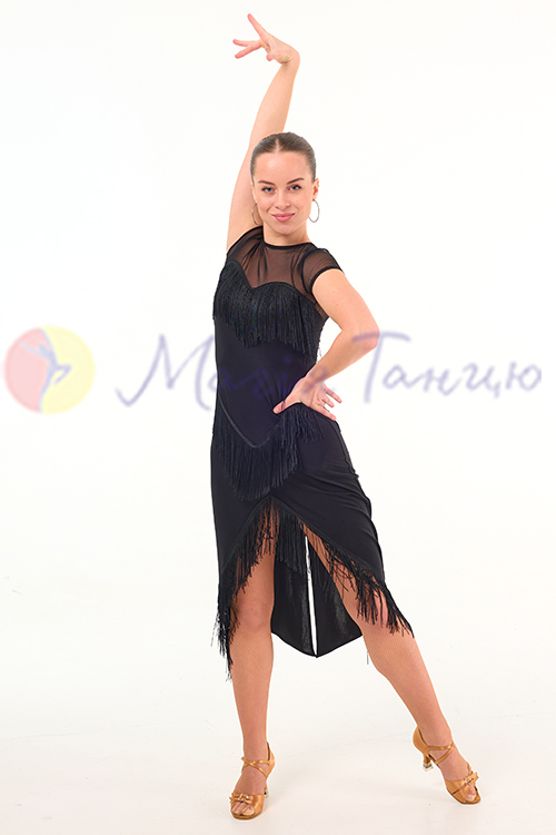 Сукня для бальних танців латина та танго, фото 16