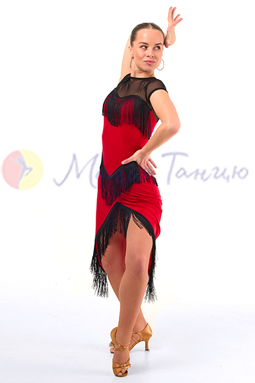 Сукня для бальних танців латина та танго, фото 3