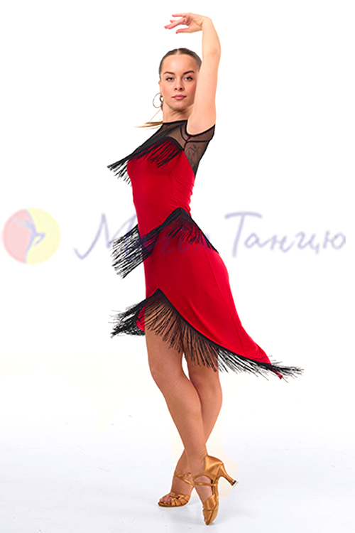 Сукня для бальних танців латина та танго, фото 4