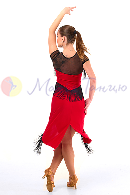 Сукня для бальних танців латина та танго, фото 5