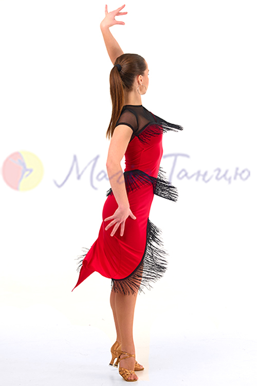 Сукня для бальних танців латина та танго, фото 6